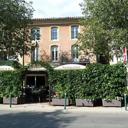 Sainte-Cécile-les-Vignes Logis Hotel Restaurant La Farigoule מראה חיצוני תמונה