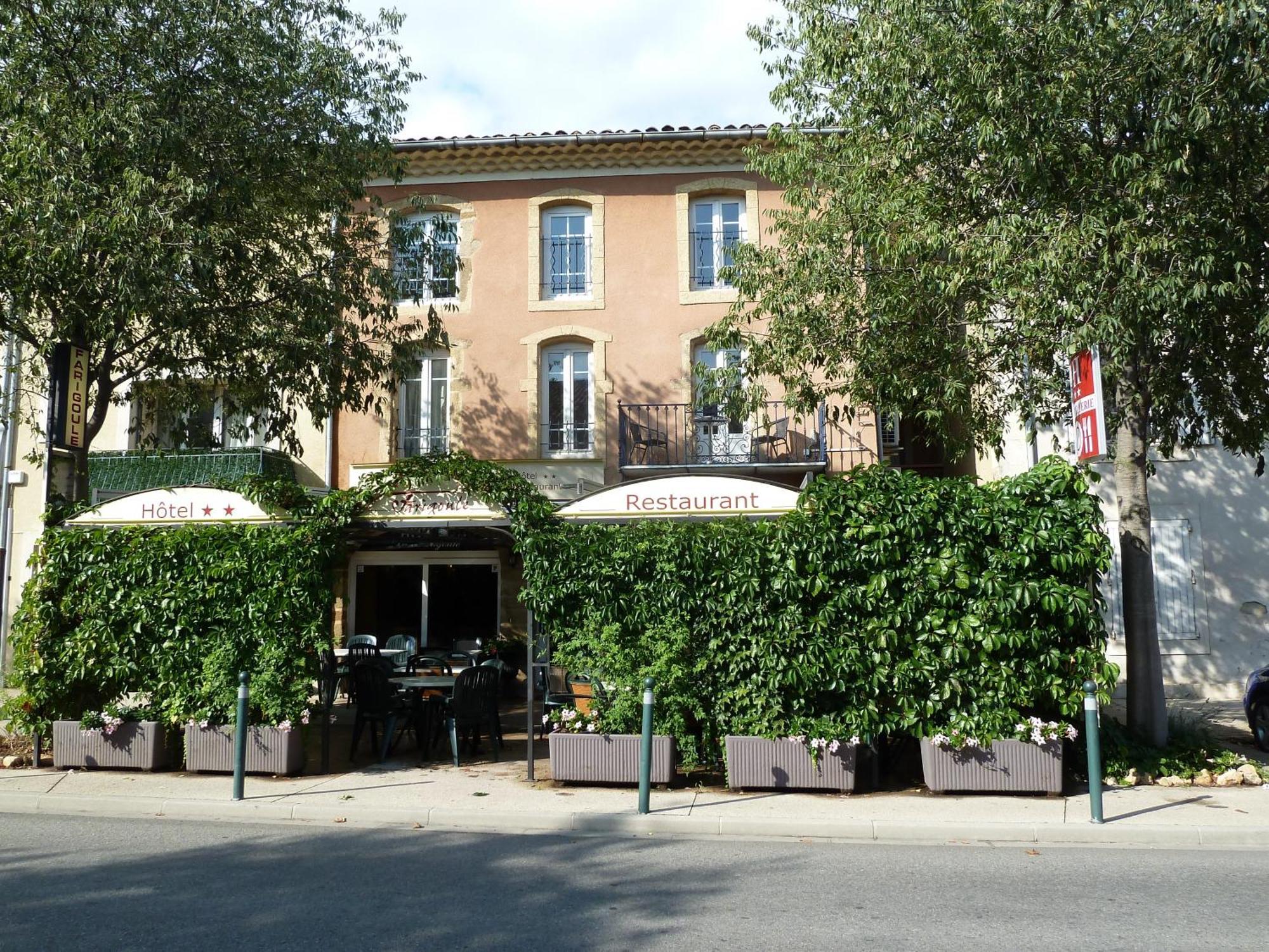 Sainte-Cécile-les-Vignes Logis Hotel Restaurant La Farigoule מראה חיצוני תמונה
